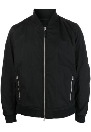 AllSaints stretch-cotton bomber jacket - Nero