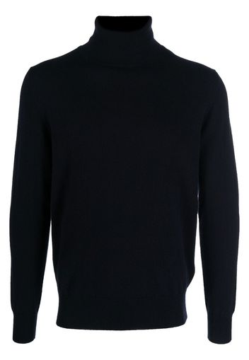 Allude roll neck cashmere jumper - Blu