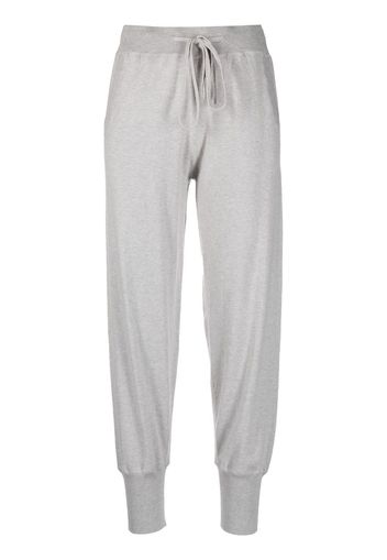 Allude drawstring-waist track pants - Grigio