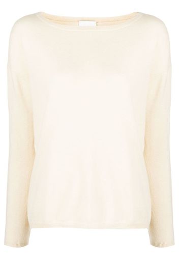 Allude round-neck cashmere jumper - Toni neutri