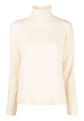 Allude roll-neck cashmere jumper - Toni neutri