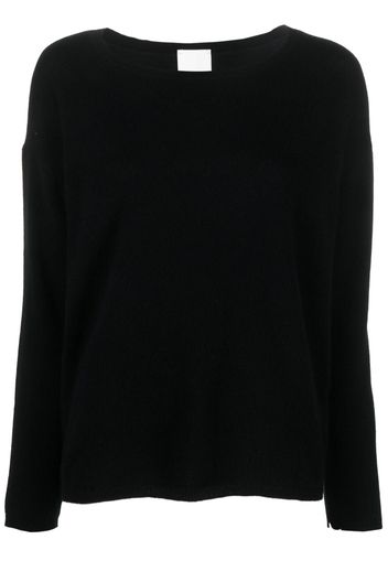 Allude round-neck cashmere jumper - Blu