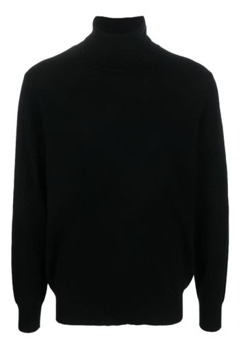 Allude roll-neck cashmere jumper - Nero