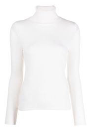 Allude roll-neck cashmere jumper - Bianco