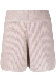 Allude ribbed cashmere shorts - Toni neutri