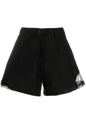 Almaz Shorts a vita alta - Nero