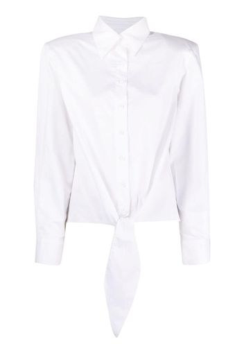 Almaz Camicia con nodo - Bianco