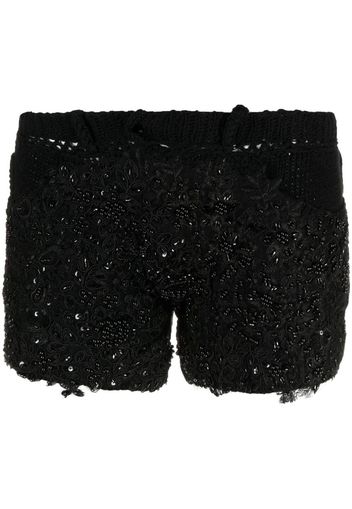 Almaz Shorts con decorazione - Nero