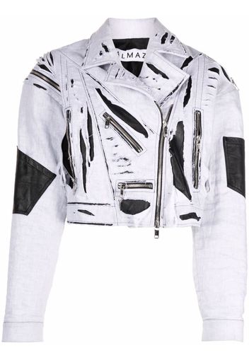 Almaz Giacca biker - Bianco