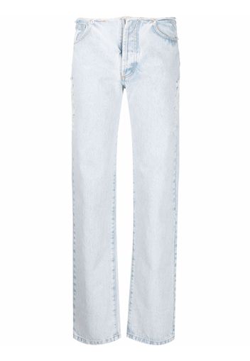 Almaz distressed-detail jeans - Blu