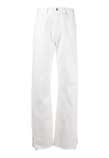 Almaz Jeans a vita alta - Bianco