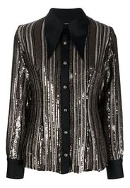 Almaz Camicia con paillettes - Nero