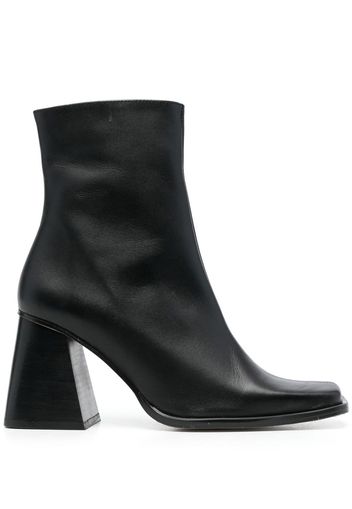 ALOHAS South 80mm leather ankle boots - Nero