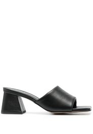 ALOHAS Brushed open-toe mules - Nero