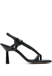 ALOHAS Sheila 90mm leather sandals - Nero