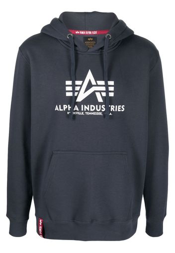 Alpha Industries Felpa con cappuccio - Blu