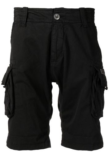 Alpha Industries knee-length cargo shorts - Nero