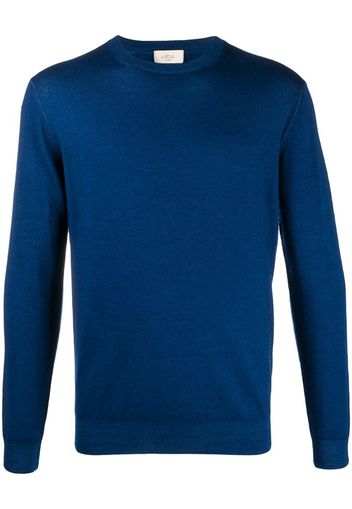 crew-neck knit jumper