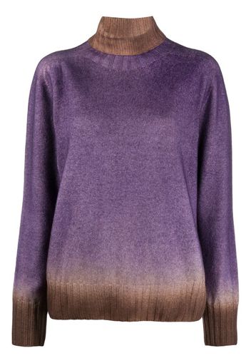 Maglione con fantasia tie-dye Cisne