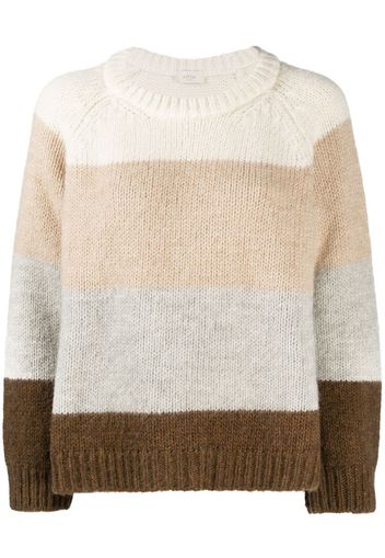 stripe knit jumper