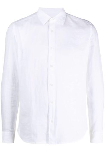 Altea long-sleeved linen shirt - Bianco