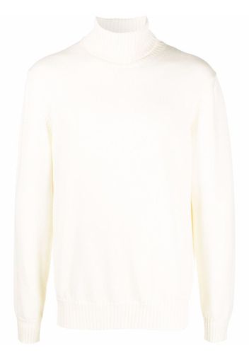 Altea roll-neck wool jumper - Bianco