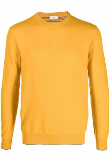 Altea crew-neck knitted wool jumper - Giallo