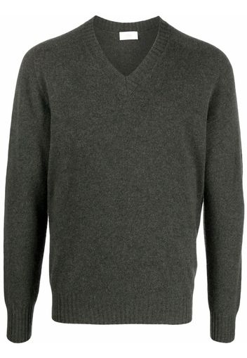 Altea V-neck knitted jumper - Verde