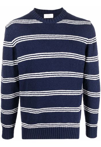 Altea striped crew-neck jumper - Blu