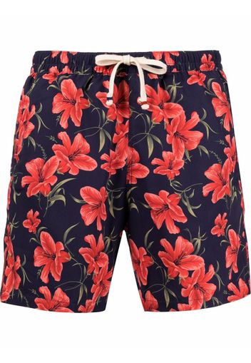 Altea floral-print swim shorts - Blu