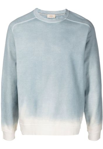 Altea gradient-effect cotton sweatshirt - Blu