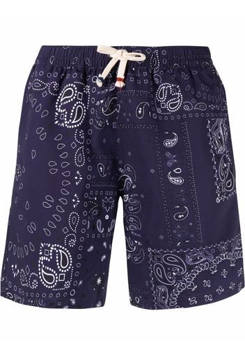 Altea paisley print swimming trunks - Blu