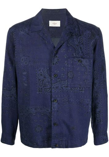 Altea Camicia con stampa - Blu