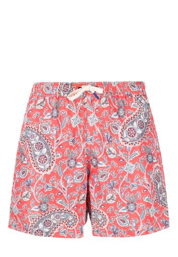 Altea paisley-print swim shorts - Arancione