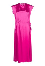 Alysi V-back long dress - Rosa