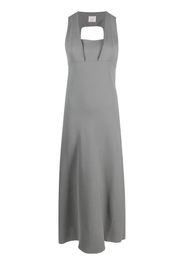 Alysi sleeveless open-back dress - Grigio