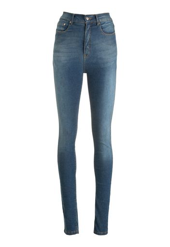 Amapô Jeans skinny a vita alta - Blu