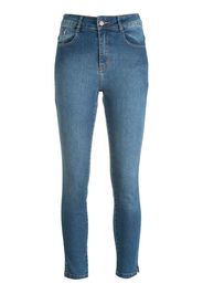 Amapô Jeans skinny a vita alta - Blu