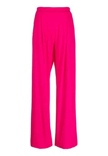 Amazuìn wide-leg high-waisted trousers - Rosa