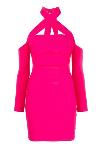 Amazuìn cut-out mini dress - Rosa