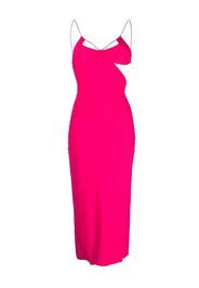 Amazuìn cut-out detailing midi dress - Rosa