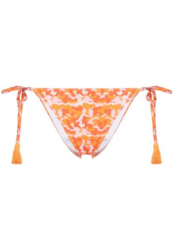 Gigi camouflage print bikini bottoms