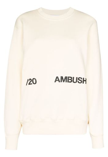 Logo Print Cotton Sweatshirt