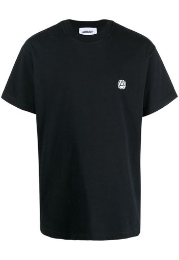 AMBUSH EMBLEM BASIC T-SHIRT BLACK OFF WHITE - Nero