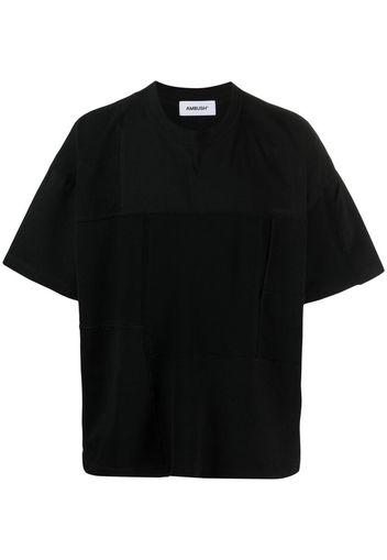 AMBUSH patchwork short-sleeve T-shirt - Nero