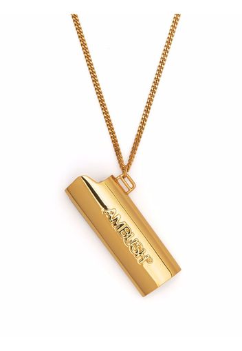 AMBUSH Collana con logo inciso - Oro