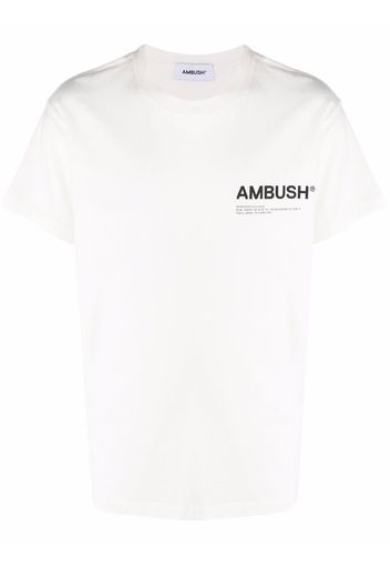 AMBUSH logo-print T-shirt - Bianco