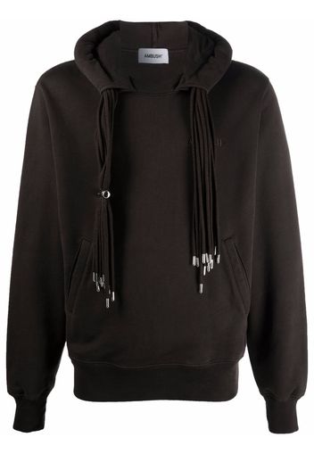 AMBUSH MULTICORD HOODIE CHOCOLATE TORTE CHOCOLA - Marrone