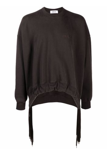 AMBUSH MULTICORD CREWNECK CHOCOLATE TORTE CHOCO - Marrone