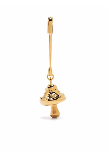 AMBUSH MUSHROOM CHARM WITH SAFETY PI GOLD NO C - Oro